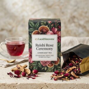 Reishi Rose Ceremony Looseleaf Tea
